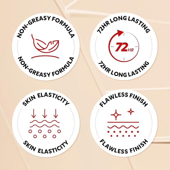 [*Mini Size*] TIRTIR Mask Fit Red Cushion Foundation | Full coverage, Weightless, Skin fit, Satin Glow Finish, Korean Makeup BB Foundation, beauty, Tattoo cover up, Buildable (#25N Mocha, 0.15 Fl Oz)