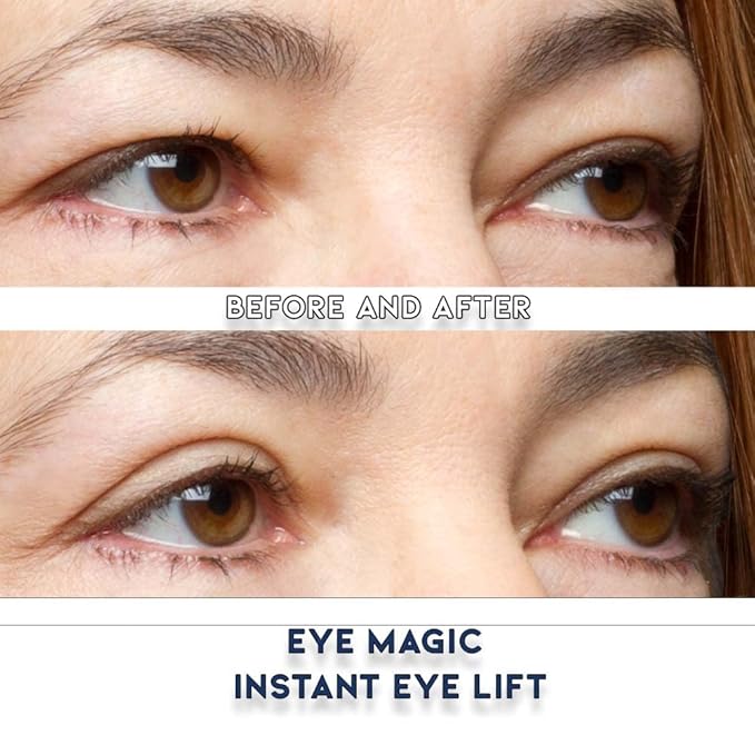 Eye Magic Premium Eye Lift (S/M Refill) Made in America. Instantly Lifts and Defines Droopy, Sagging or Hooded Eyes Safe for Daily Use