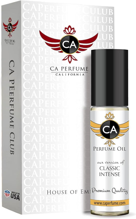 CA Perfume Impression of Classic Intense For Women Fragrance Body Oil Roll-On 0.3 Fl Oz/10ml
