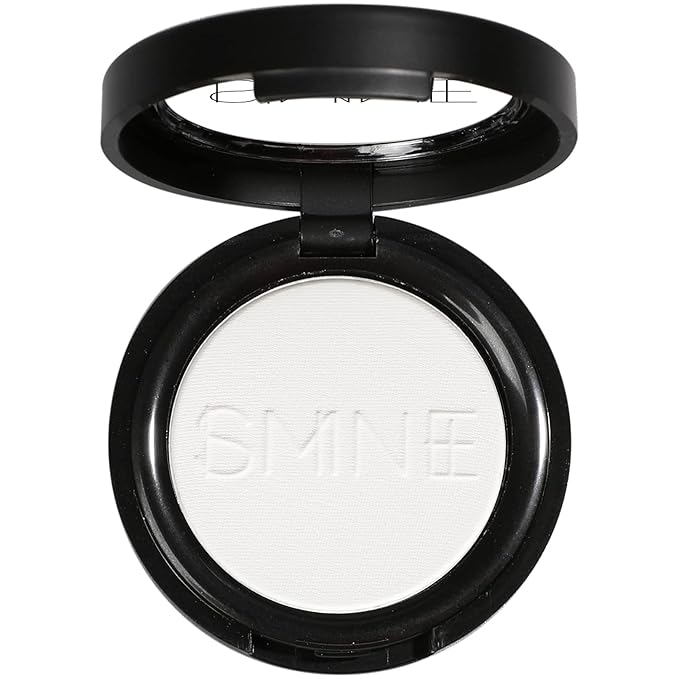 IS'MINE Single White Matte Eyeshadow Powder Palette High Pigment, Longwear, Intense Color Best White Eyeshadow