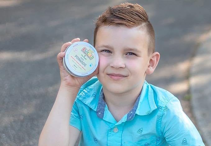 Baby Hair Gel – 5oz Plant-Based Styling Hair Pomade for Infants – No Parabens or Sulphates – Medium Shine and Strong Hold Hair Paste for Kids