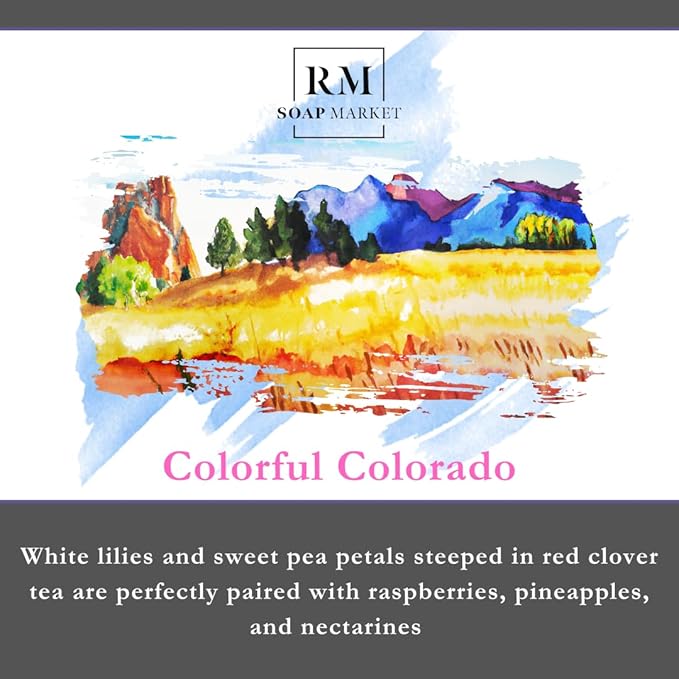 Goat Milk Lotion, Colorful Colorado Fragrance, Hydrating Lotion for Men and Women With Nourishing Goat Milk, Shea Butter, Sunflower Oil, and Aloe, White Lilies & Sweet Pea Scent, 9 Oz