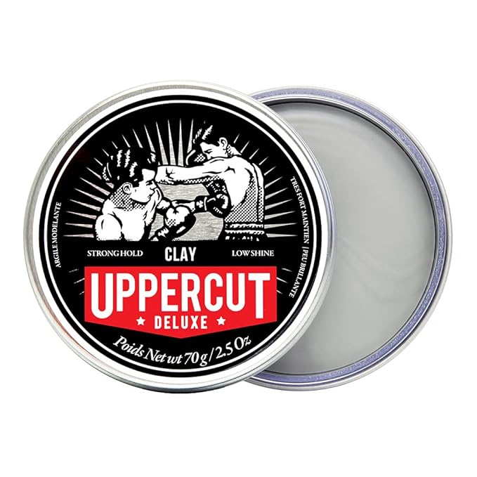 Uppercut Deluxe Clay, Strong Hold, Low Shine, 2.5 Ounces