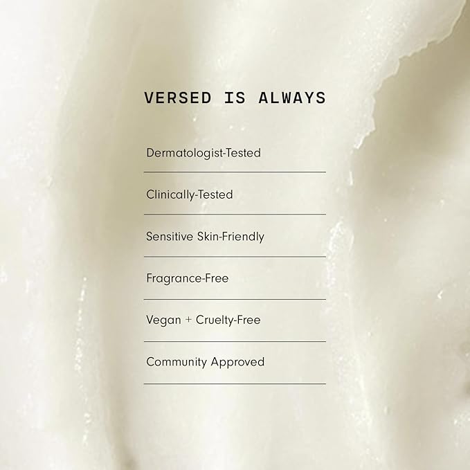 Versed Back-Up Acne Control Body Mist - All Over Blemish Spot Treatment + Salicylic Acid Spray with Tea Tree Oil & Witch Hazel - Oil Control + Redness Relief Acne Spray for Back & Body - Vegan (3 oz)