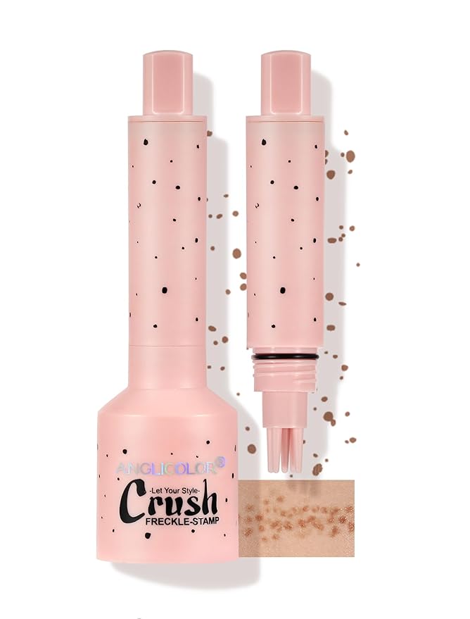 Faux Freckle Pen, Fake Freckle Stamp, Long Lasting, Waterproof, Smudge-proof, Transfer-proof, Natural Sun-kissed Makeup, Suitable for All Skin Types, Vegan & Cruelty-Free (01#Light, 1.5g)