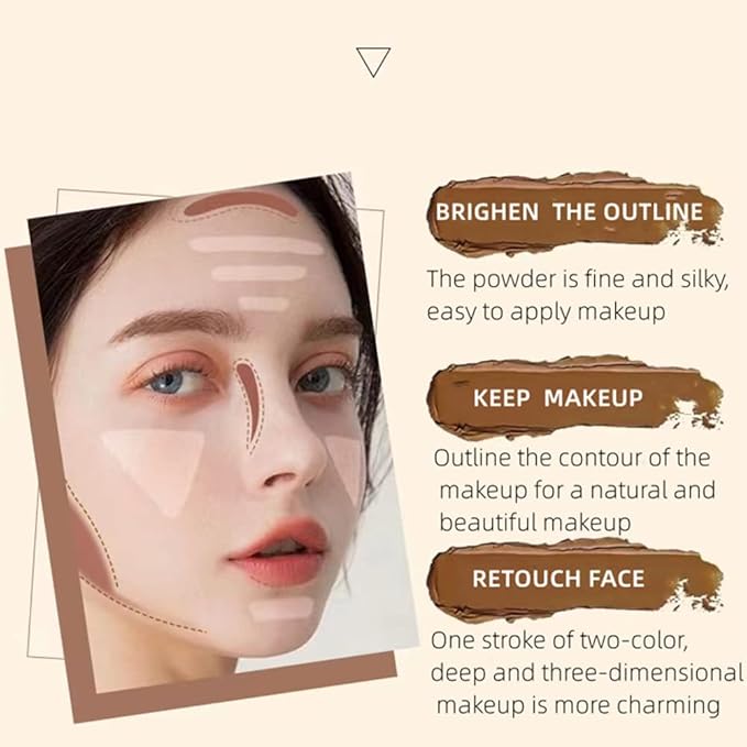 Double head outline pen, fluorescent pen stick, concealer,