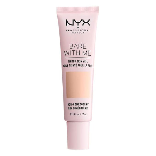 NYX PROFESSIONAL MAKEUP Bare With Me Tinted Skin Veil, Lightweight BB Cream - Pale Light