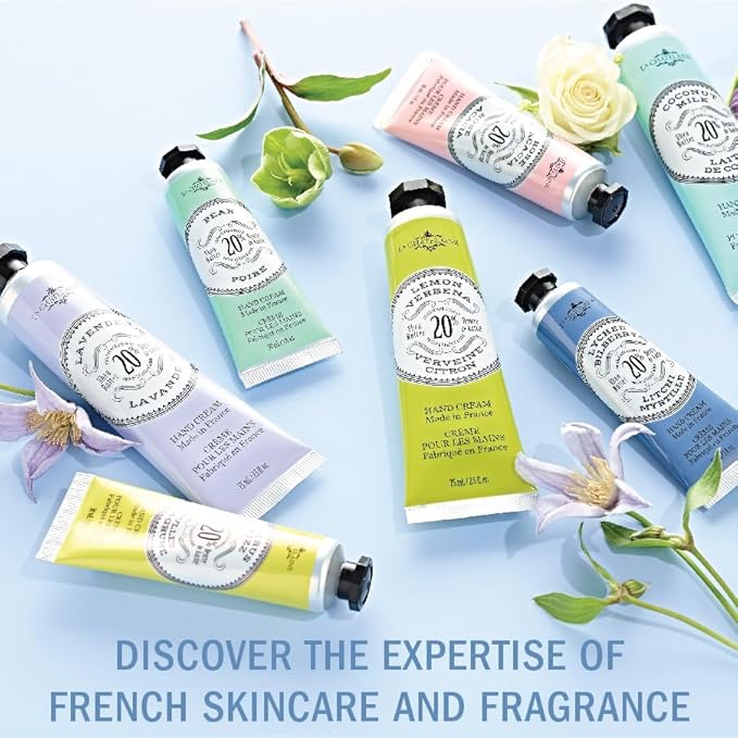 La Chatelaine 20% Shea Butter Hand Cream Travel Size, Organic Argan Oil, Moisturizing, Nourishing, Repairing, Extra-Rich Hand Lotion, Made in France, Paraben Free, 1 oz / 30ml (Passion Fruit)