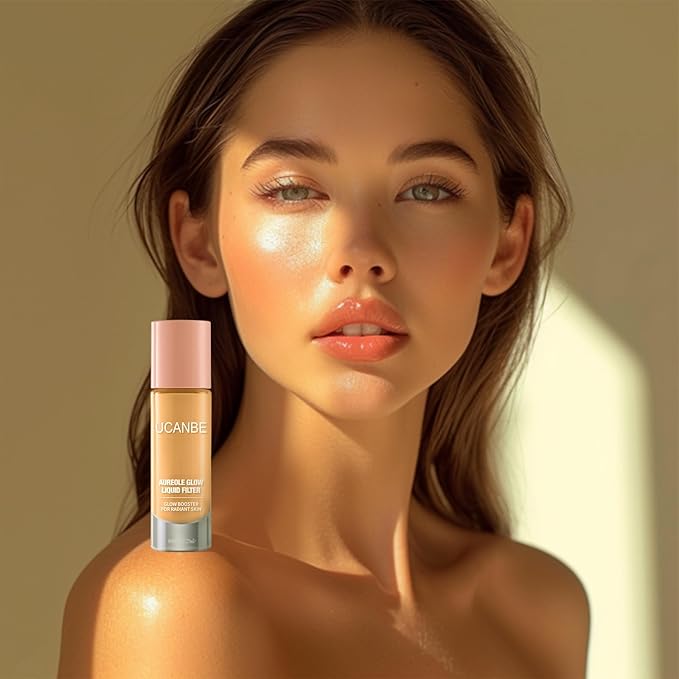 UCANBE 2PCS Halo Glow Liquid Filter, Rose Glow 0.91OZ