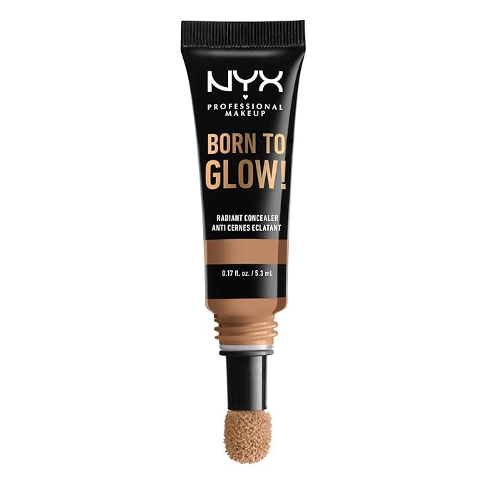NYX PROFESSIONAL MAKEUP Born To Glow Radiant Concealer, Medium Coverage - Neutral Tan