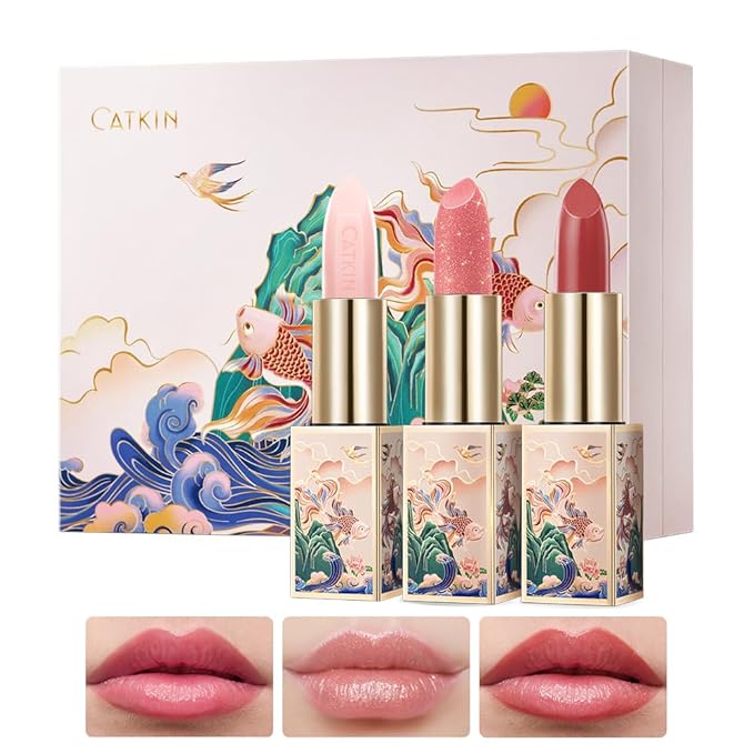 CATKIN Lip Balm Set Color Tinted
