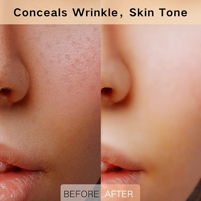 MEICOLY Face Color Correcting Palette, 6 Colors Correctors,Cream Concealer Camouflage Makeup Palette with 8 pcs White Makeup Sponges,Conceals Dark Circles, Blemishes, and Redness,Cruelty Free,Corrector