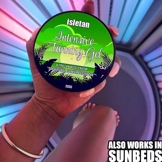 intensive tanning gel watermelon, tanning