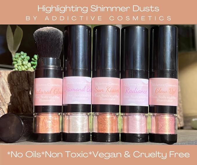 SUN KISSED Oil Free Mineral Shimmer Powder for Cruelty Free