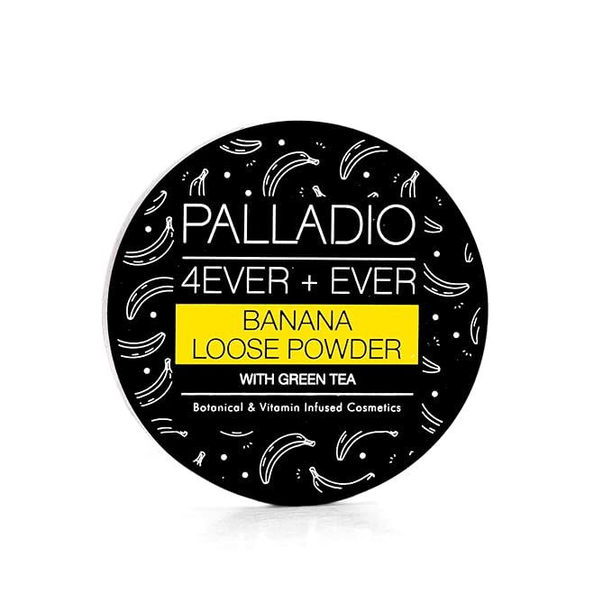 Palladio 4 Ever+Ever Mattifying Loose Setting Powder (Banana
