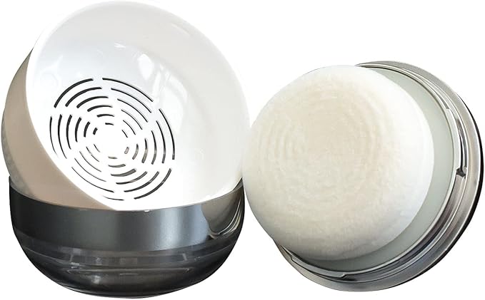 Topwon Portable Loose Powder Container Makeup 15G