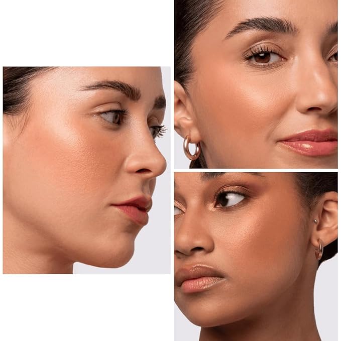 Makeup Powder Blusher - "Desert Storm" - 4g / 0.141 oz - Full Coverage, Natural Blush - Soft, Buildable Pink, Coral, Peach & Golden Hues