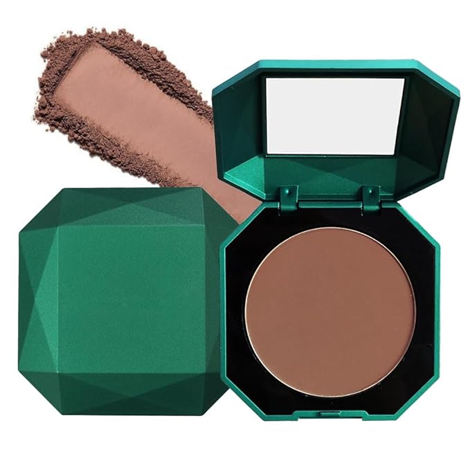 Pressed Matte Face Powder Makeup & Setting Powder for Poreless Wrinkle Blurring Contour Concealer Finishing,Lightweight,High Coverage,Shine Control, N.W 10g (05)