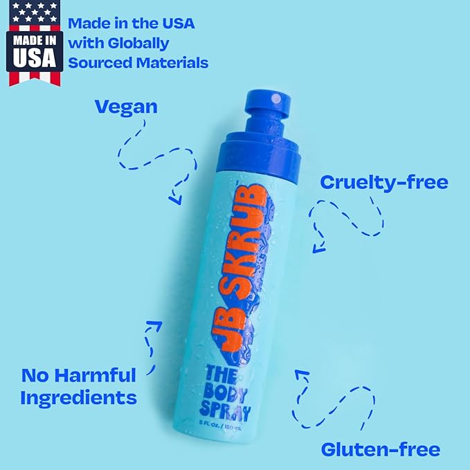 The Body Spray for Kids, Tween & Teen Boys with Citrus Scent - Body Odor Eliminator - Elevate Confidence with a Perfect Dose of Freshness - 5 fl.oz.