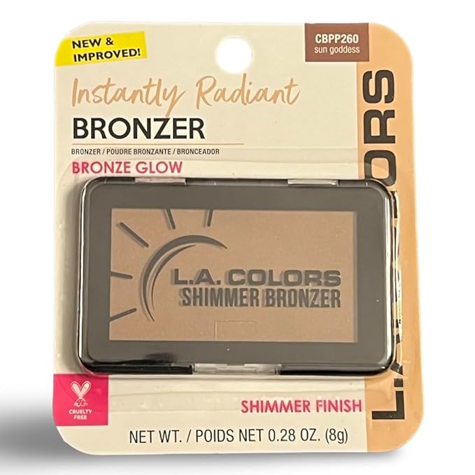L.A. Colors Bronzer CBPP260 Sun Goddess .28 oz