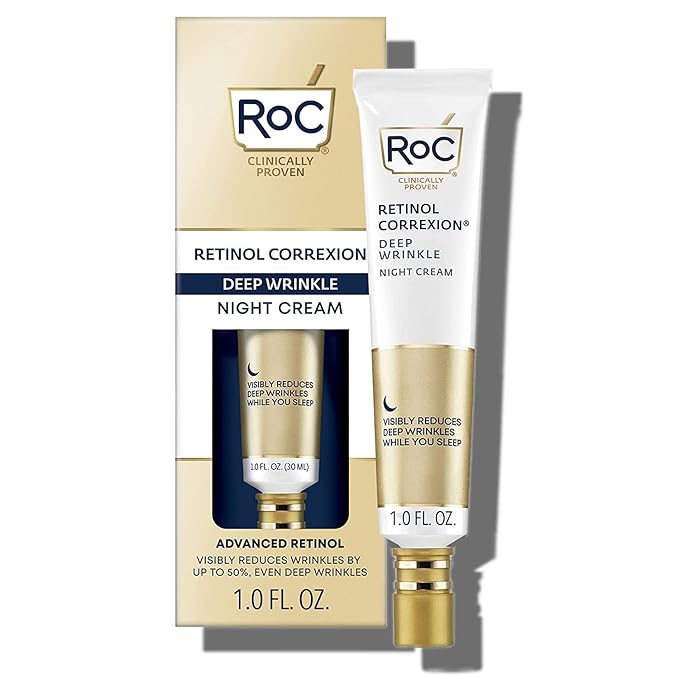 RoC Retinol Correxion Deep Wrinkle Night Cream 1.0 fl oz (30 ml)