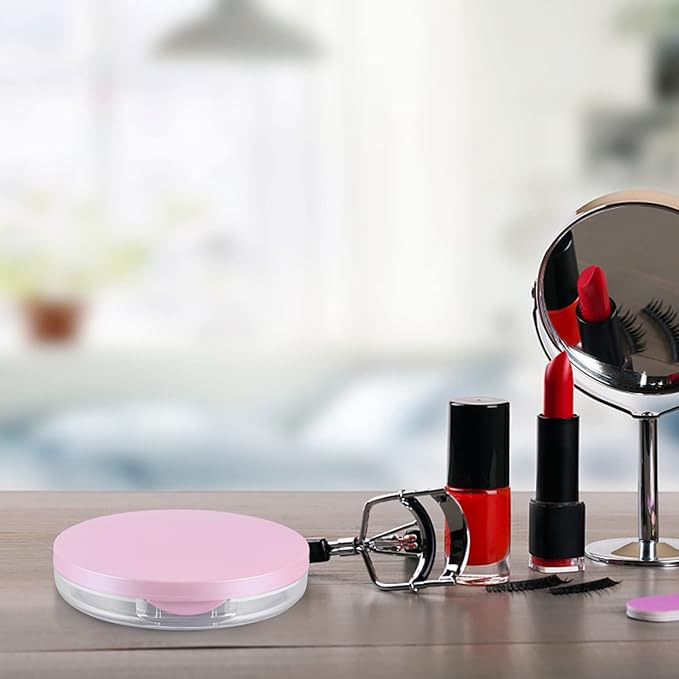 Powder Puff 2pcs Loose Powder Containers with Elasticated 5g