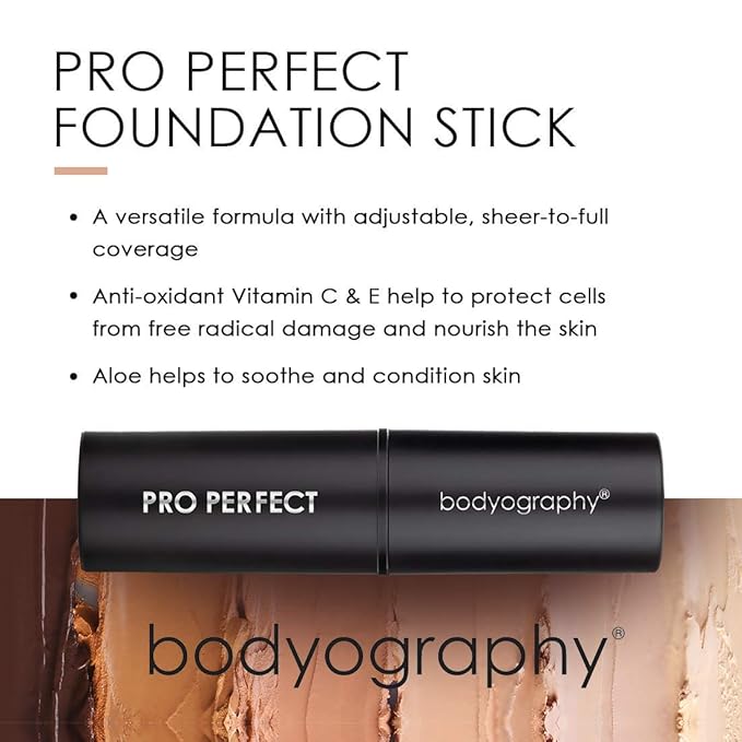 Bodyography Pro Perfect Foundation Stick - Demi-Matte Finish E (Wheat)