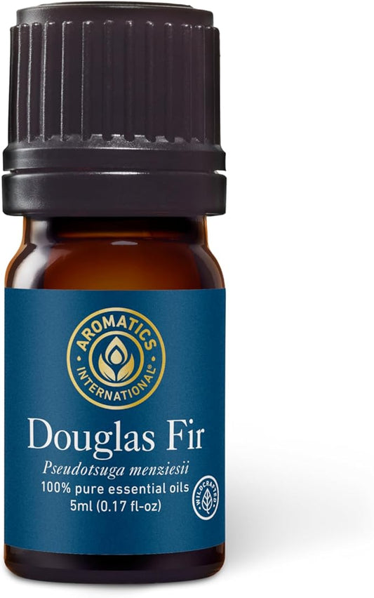Aromatics International Premium Organic Douglas Fir Essential Oil 5ml | 100% Pure Essential Oil for Diffusion & Aromatherapy