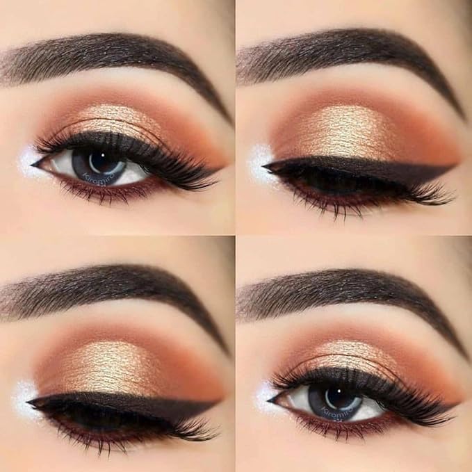 Fox Eye Lashes Faux mink Eyelashes Wispy Cat Eye Long False Eyelahses Dramatic Cross Full Volume Strip Lashes Pack 7 Pairs