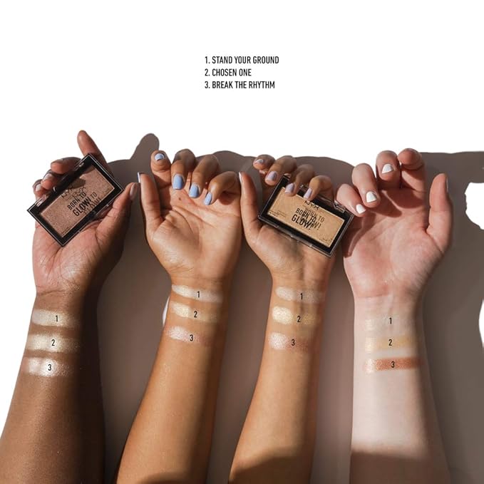 NYX PROFESSIONAL MAKEUP Born to Glow Highlighter Singles, Break The Rhythm