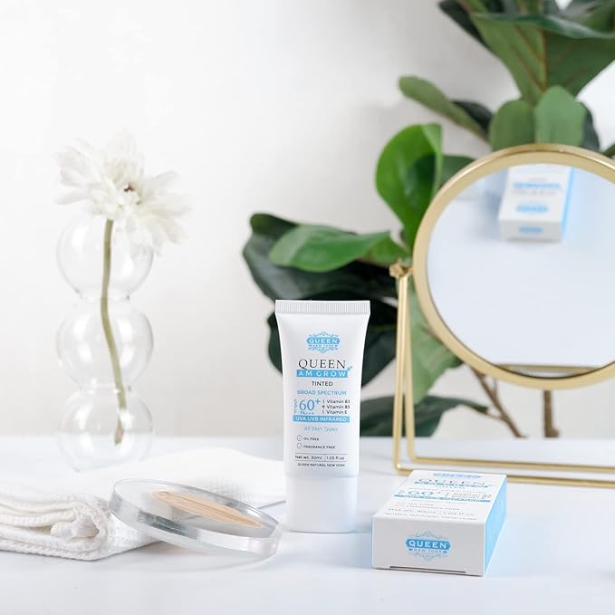 QUEEN AM GLOW | TINTED SunScreen SPF 60 of 2)