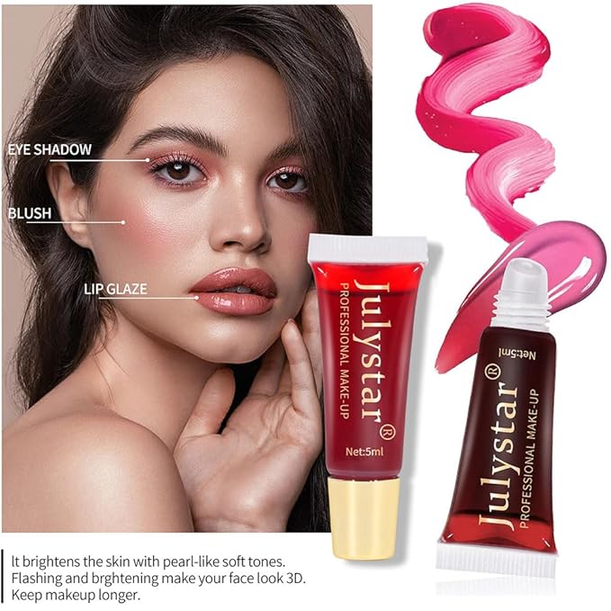 Charm Kiss Lip Stain Peel Off，Peel-Off Lip Glaze，Tattoo Glaze，Tattoo