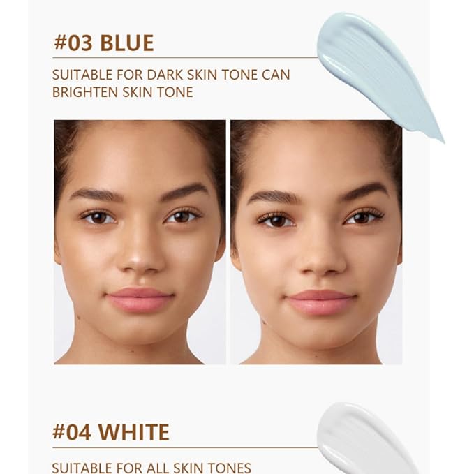 MAEPEOR Moisturizing Face Primer 4 Colors Long Lasting