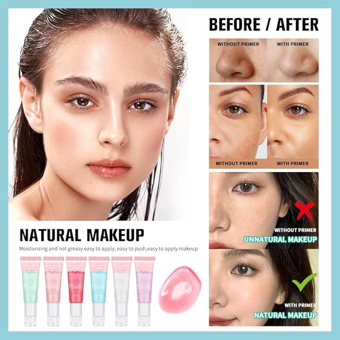 AKARY Gel-Based & Hydrating Face Primer For Smoothing 01 Clear