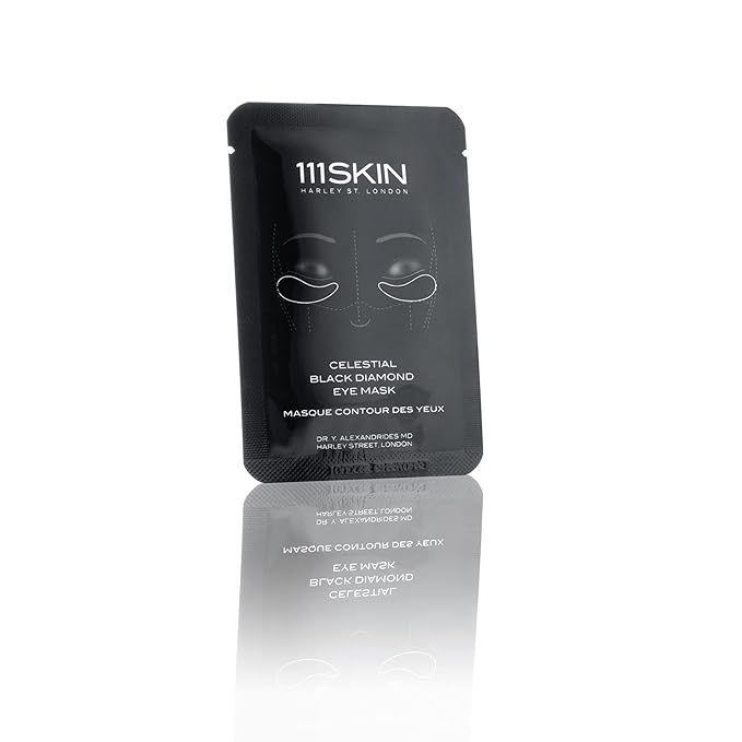 111SKIN Black Diamond Eye Edit| Gift Set of Celestial Black Diamond Eye Cream, Eye Masks and Contour Gel | Tighten & Lift Eye Area | Botox Alternative
