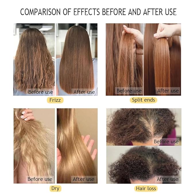 Moroccan Hair Treatment Masks, Hydrating Argan Oil Hair Mask, Collagen Hair Treatment, Deep Conditioning Hair Mask for Dry Damaged Hair