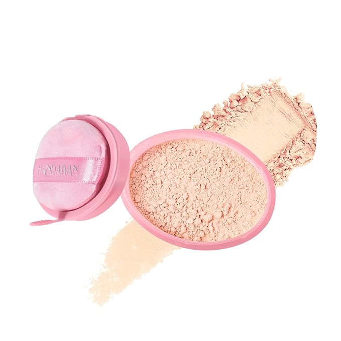 Loose Face Powder Setting Powder Makeup 0. （V02）With Powder Puff 67oz