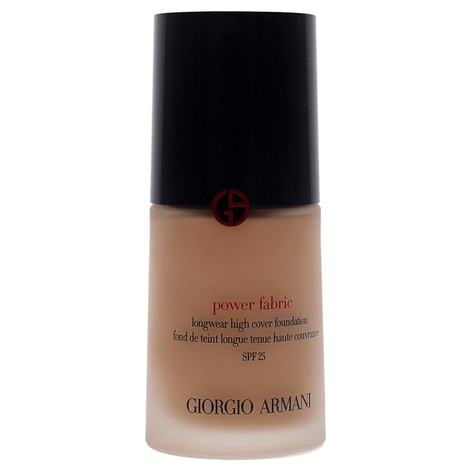 Giorgio Armani Power Fabric Longwear High Cover Foundation SPF 25 - 4.75 Women Foundation 1 oz