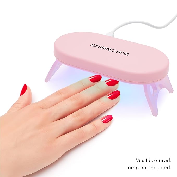 Dashing Diva One Gel Color & Magnetic Topper Duo - Smitten - Kitten & Iridescent Glitter Topper - 3-in-1 Base Coat, Nail Color & Top Coat - Gel Nail Polish Set