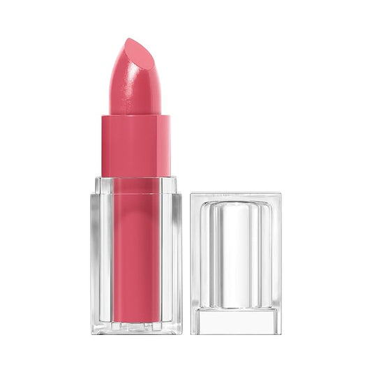 COVERGIRL Clean Lip Color, Darling Kiss, Satin Finish, Squalane, Avocado & Aloe, Carmine-Free, Non-Drying, 0.12oz