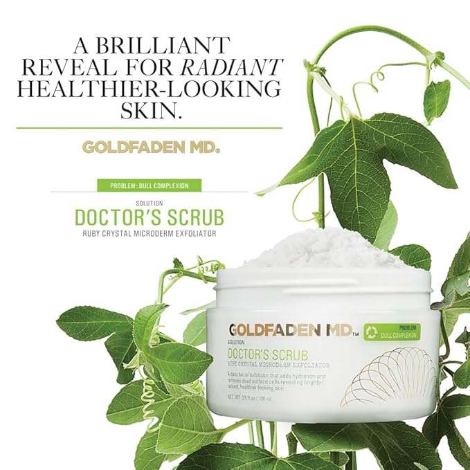 GOLDFADEN MD Doctors Scrub Microdermabrasion for Face, 1.7 Fl Oz