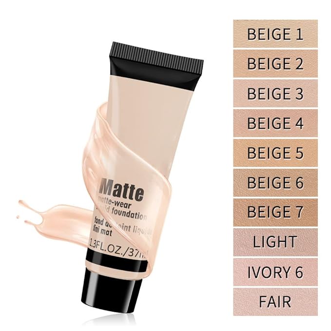 1 Pack Liquid Foundation Cream for Face Makeup,Durable