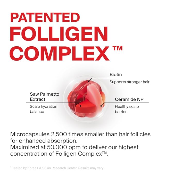 Dr.FORHAIR Folligen Tonic 120 ml/4.06 fl. oz. | Hair Strengthening | Scalp Care | Nourishes, Revitalizes and Strengthens