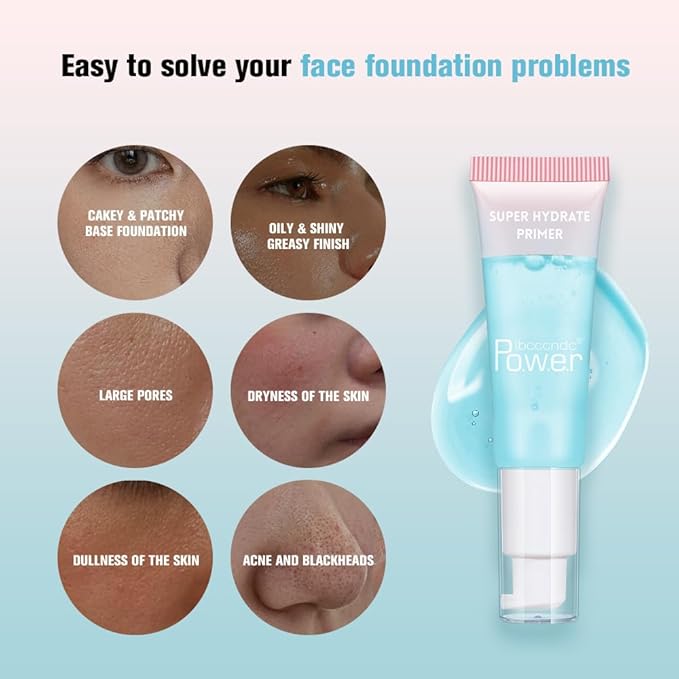 Super Hydrate Primer - Translucent Gel Formula for (06 lavender)