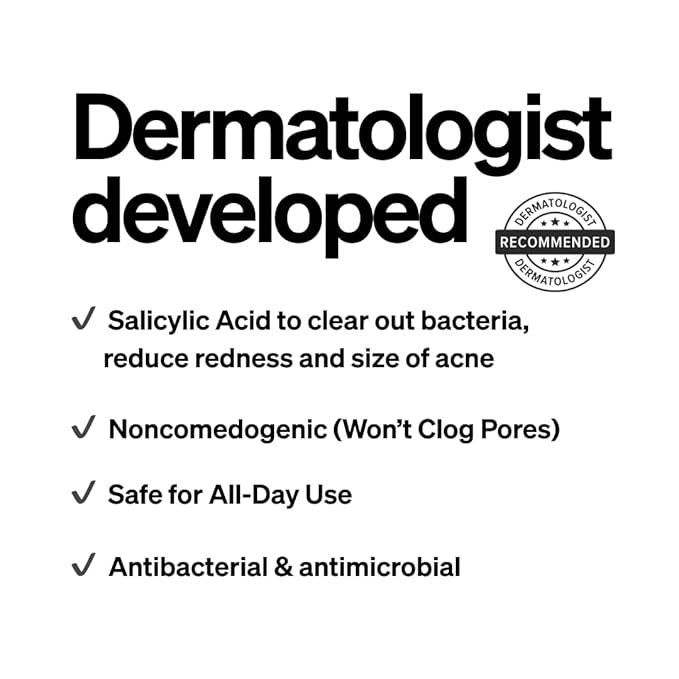 FRONTMAN Fade, Men's Acne Concealer With Salicylic Acid For Acne | For Blemishes & Dark Circles | Natural Coverage, Non-Greasy Formula, Oil-Free, Fragrance-Free | Perfect for All Skin Types | Men’s Concealer D2 Dark Shade