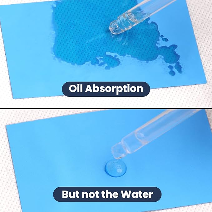 ROSELYNBOUTIQUE Oil Blotting Sheets for Face - Organic Premium Flexible Silky Blotting Sheets Instant Oil-Absorbing Remove Excess Oil & Shine Oil Control Films (50)