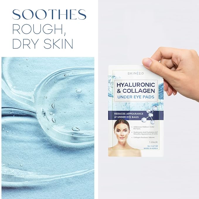 Hyaluronic acid and collagen under