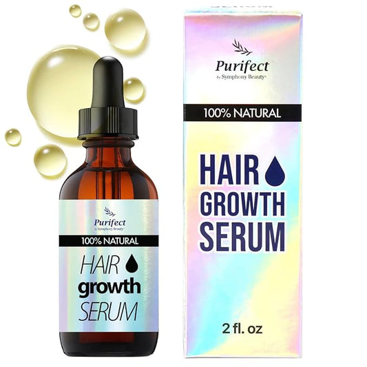 100 Natural Botanical Hair Growth Serum for Nourishing Hair Scalp and Protecting Hair loss, Moringa Camellia Rosemary Castor Tea Tree Peppermint Jojoba Blended , Made In USA (2oz)