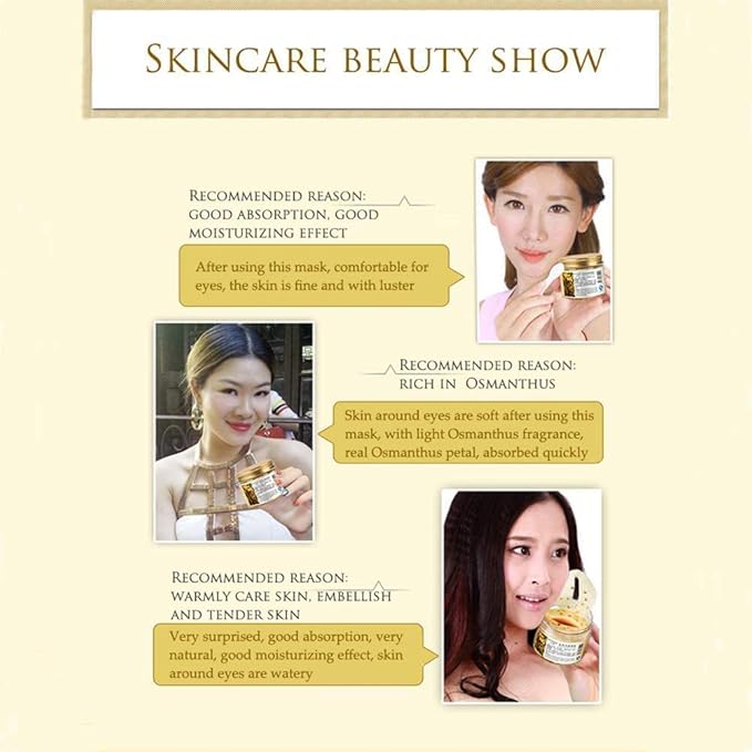 Bioaqua golden osmanthus eye mask