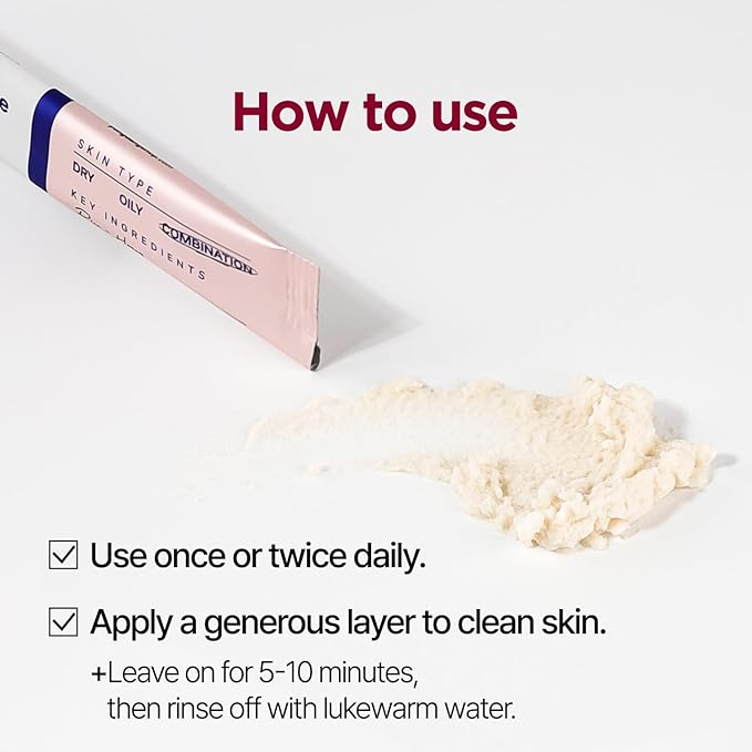 PONGDANG Nourishing Rice-Paste Wash-Off Mask | Gentle Exfoliation & Oil Control | Hydrating Care with Organic Rice Extract & Antioxidants | Helps Improve Skin Tone & Texture | Korean Skin Care